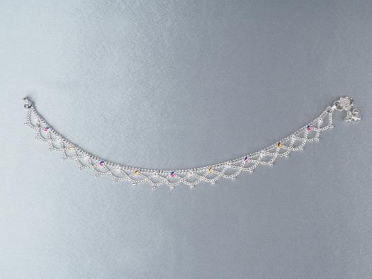 Indian Anklet "Rupaalee"